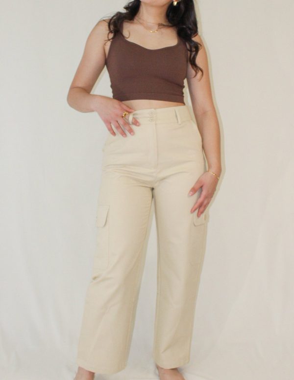 Product Image for  Beige Cargo Pants