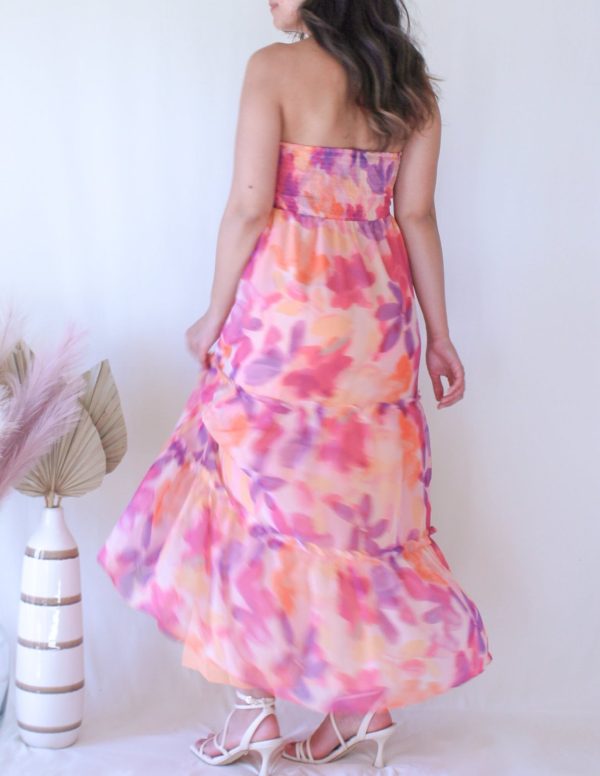 Product Image for  Floral Strapless Dress