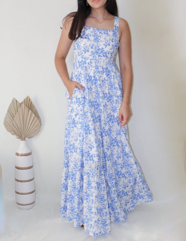 Product Image for  Blue Floral Dress
