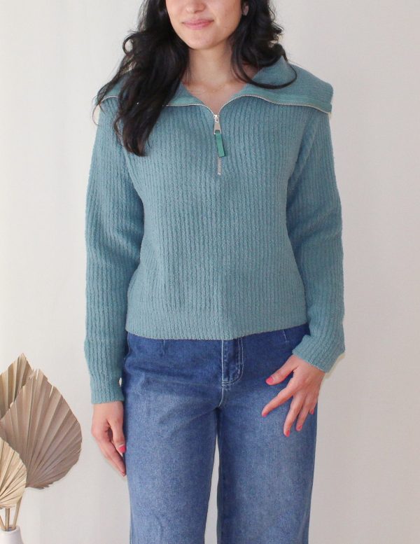 Product Image for  Teal Half Zip