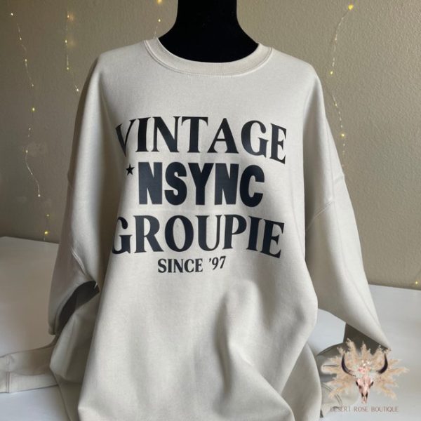 Product Image for  Vintage NSYNC Groupie Crewneck