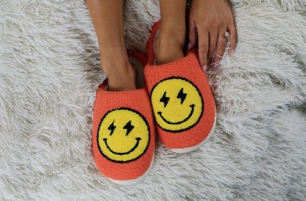 Product Image for  Lightning Smiley Slippers