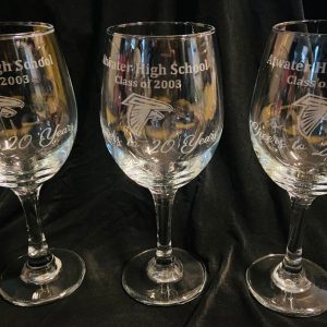 Product Image for  Personalized Wine Glasses