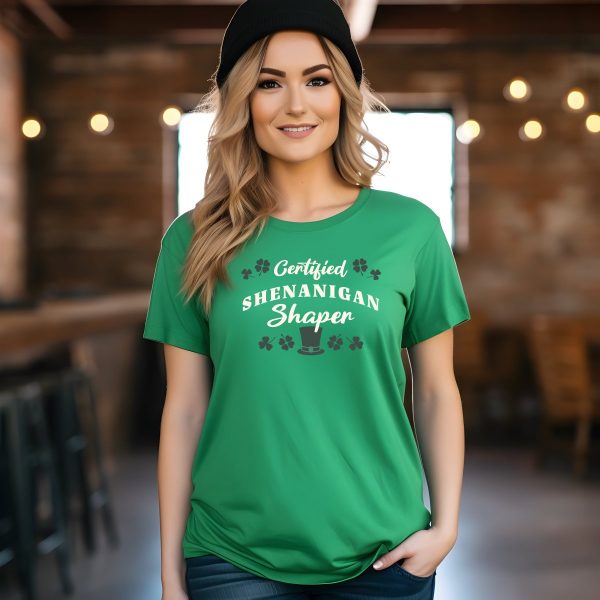 Product Image for  St. Patrick’s Day- Special Education- Certified Shenanigan Shaper T-Shirt