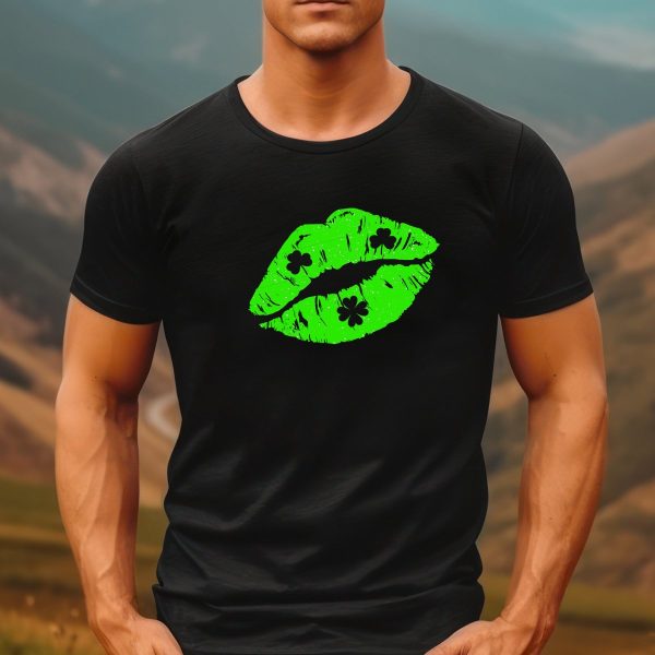 Product Image for  St. Patrick’s Day- Lips T-Shirt