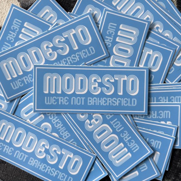 Product Image for  Modesto: We’re Not Bakersfield 3″ Sticker