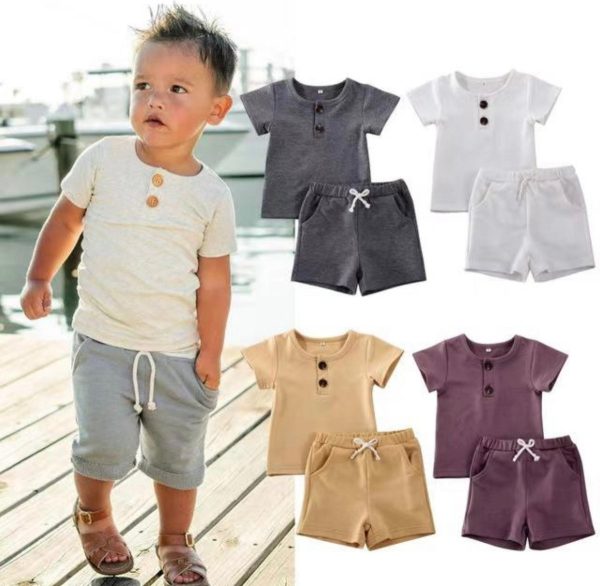 Product Image for  JACK/JILL-COTTON SHIRT AND SHORT SETS