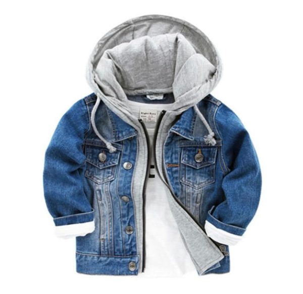 Product Image for  Hooded Jean Jacket