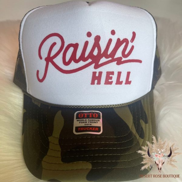 Product Image for  Raisin’ Hell Trucker
