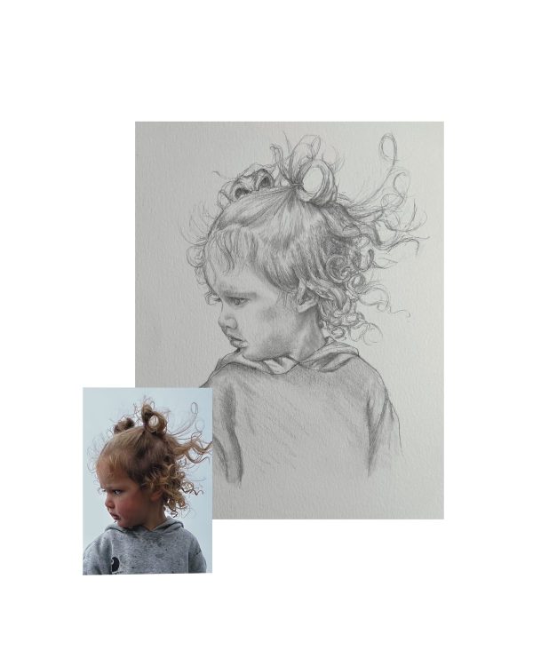 Product Image for  Commission Hand Drawn Pencil Art/Drawing from Photo custom made drawings, hand drawn portraits, custom pencil drawing, drawing from a photo, gift idea,pencil drawing