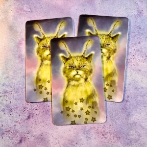 Product Image for  Alien Kitty Sticker Whimsical Extraterrestrial Charm Book Lovers
