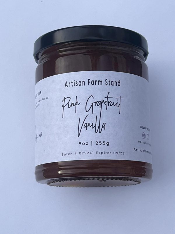 Product Image for  Pink Grapefruit Vanilla Jam 9 oz Jar