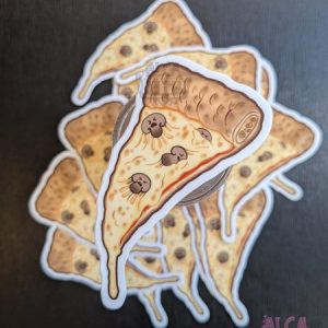 Product Image for  Mushroom Pizza Vinyl Sticker