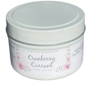 Product Image for  Cranberry Currant Candle – 4 oz Tin