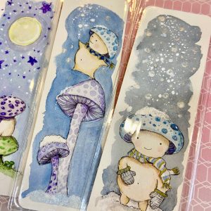 Product Image for  Hand painted Mushroom Sprite Bookmark Whimsical Charm Book Lovers