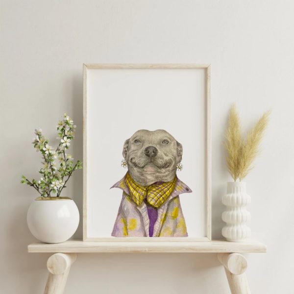 Product Image for  Watercolor Pet Portrait Custom Painting Animal , Dog Portrait from Photo, Cat Portrait from Photo, Pet Memorial Gift, Pet Loss, Pet Memorial