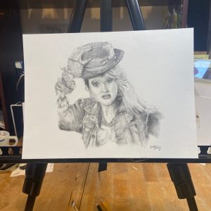 Product Image for  ORIGINAL- Pencil portrait fan art of Cyndi Lauper