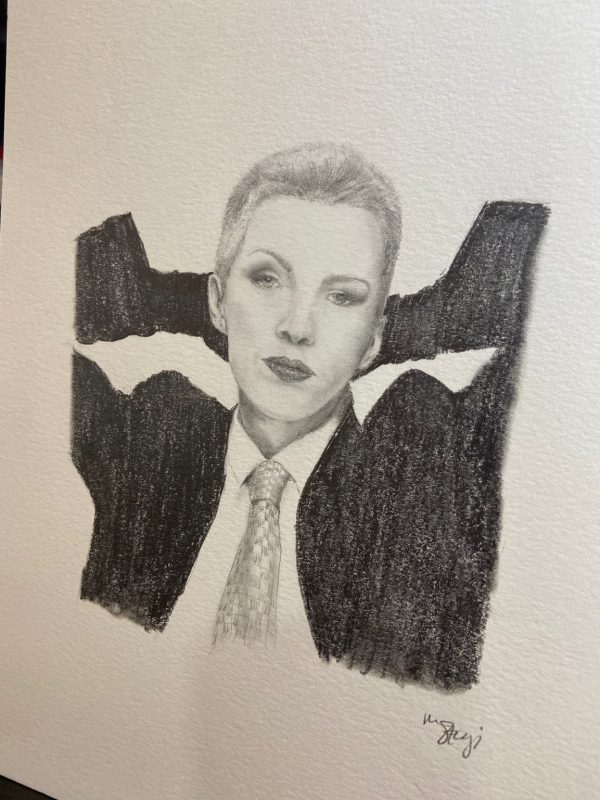 Product Image for  ORIGINAL- Pencil portrait fan art of Annie Lennox