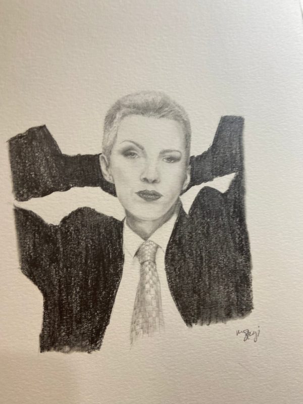 Product Image for  ORIGINAL- Pencil portrait fan art of Annie Lennox