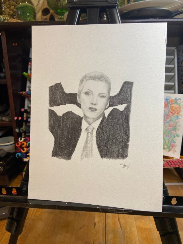 Product Image for  ORIGINAL- Pencil portrait fan art of Annie Lennox